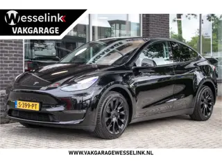 Tesla Model Y Long Range AWD 75 kWh - Stoel/stuurverw. | Panodak | Leder
