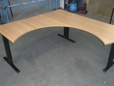 *1x Hoekbureau 190x80x180x80