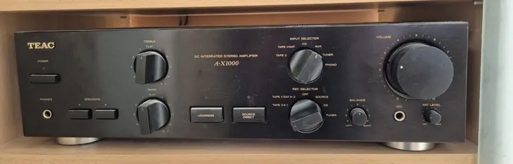 TEAC A-X1000 DC Integrated Stereo Amplifier (1991-92)