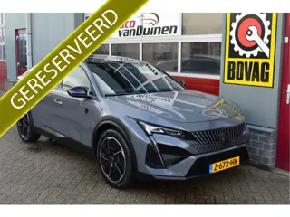 Peugeot 408 1.6 HYbrid 225 EAT8 GT O.a: Pano, Haak, PDC, Camera, Keyless, HiFi, Etc. All-in prijs!