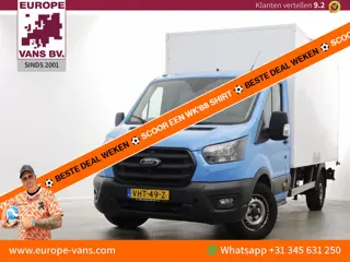 Ford Transit 350 2.0 TDCI 130pk E6 Bakwagen met achterdeuren 2 Persoons 12-2020