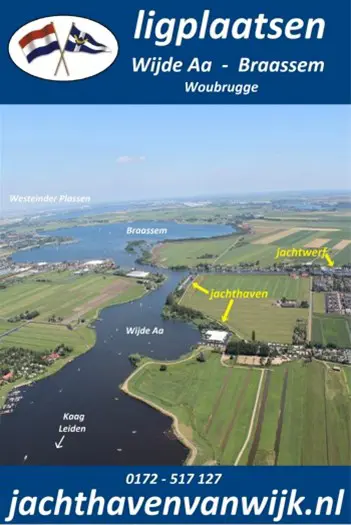 Ligplaats jachthaven Woubrugge Alphen aan den Rijn Leiden