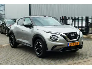 Nissan Juke 1.0 DIG-T N-Connecta. Bi-Tone, Camera, Navi, Clima, Stoel&StuurVerw, Haak 1250kg