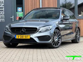 MERCEDES-BENZ C-KLASSE 350 E AMG Pano Burmester Head-up Luchtvering