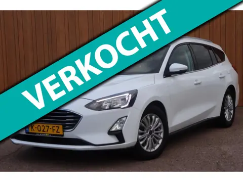 Ford Focus Wagon 1.0 EcoBoost Hybrid 155pk Titanium X Business org.NL stoel+stuur+raamverw. camera
