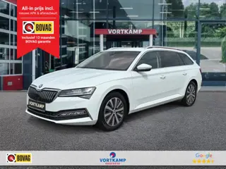SKODA SUPERB 1.4 TSI iV STYLE TREKHAAK/360-CAM/ELEK-KLEP/ACC/MEM/LED/STOEL+STUURVERW