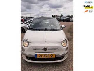 Fiat 500 0.9 TwinAir Lounge Automaat Airco Leer Pano Nette Auto