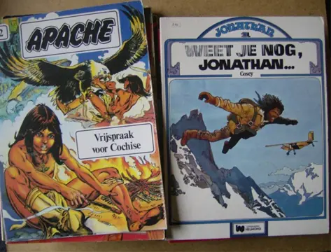 Diverse stripboeken adv. 658