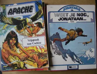 Diverse stripboeken adv. 658