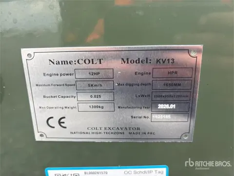 COLT KV13 (bj 2026)