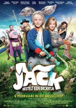 JACK BESTELT EEN BROERTJE filmposter.