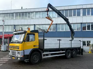 Volvo FM 7.250 6X2 + HMF 1463K1 CRANE + PALLETHAAK + ROTATOR