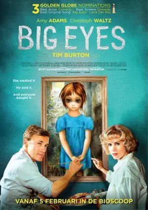 BIG EYES filmposter.