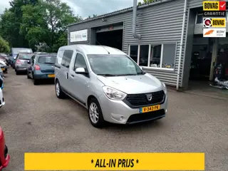 Dacia Dokker 1.6 MPI 100 Benzine ideaal voor mini camper marge ALLINPRIJS