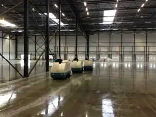 Reinigen Bedrijfshal