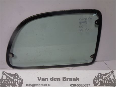 Nissan Micra 3 deurs 1992-2003 Rechts achter klapraam