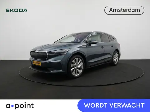 Skoda Enyaq iV 60 First Edition 180 pk | SOH 93,45% | Navigatie | Warmtepomp | Trekhaak (wegklapbaar