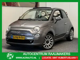 Fiat 500C 1.2 LOUNGE AIRCO HALF LEDER AIRCO STUUR BEDIENING BLUETOOTH TELEFOON MEDIA VOORBEREIDING P