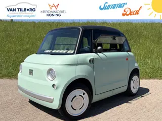 Fiat Brommobiel Topolino SUMMER DEAL | Verde Vita | Elektrische Brommobiel | Panoramadak | Ventilati