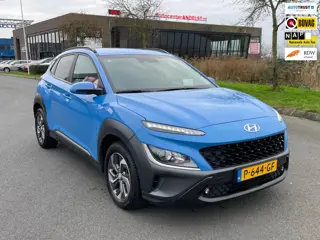 Hyundai Kona 1.6 GDI HEV Fashion, Aut, Trekhaak, Cam, Cruise/Climate control, Head-up dis, 2e eig af