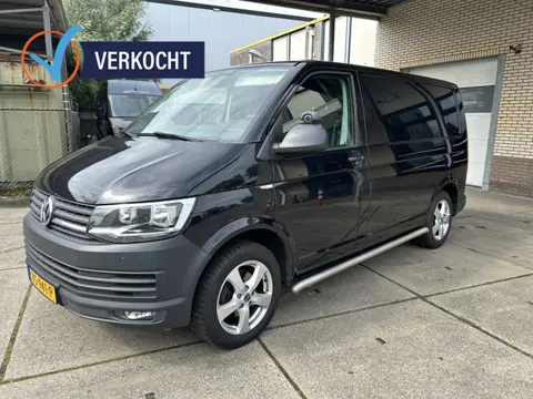 Volkswagen Transporter 2.0 TDI 150 PK ZWART NAVI MARGE EURO 6