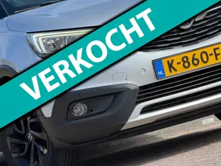 Opel Crossland X 1.2 Turbo 130pk Innovation - Sovereign Silver/Mineral Black - Carplay/Camera/Cruise