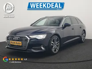 Audi A6 Avant 50 TFSI e Quattro S Line PHEV 300pk Dealer O.H. | Trekhaak Af Fabriek | Adaptive Cruis