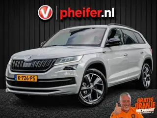 Škoda Kodiaq 1.5 TSI 150pk Aut. Sportline Business 7p. Trekhaak/ Stuur+stoelverwarming/ Camera/ Adap