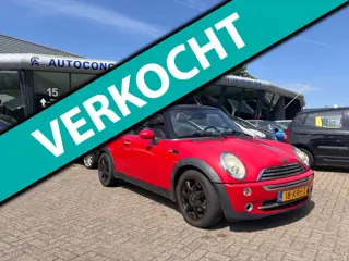 Mini Cabrio 1.6 One, Lees tekst, Read text.