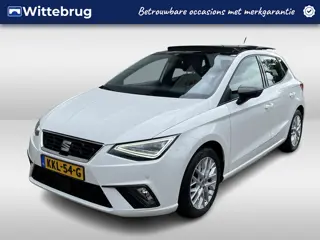 SEAT Ibiza 1.0 EcoTSI FR / AUTOMAAT/ PANO/ ACC/ FULL-LED/ CAMERA/ STOELVERWARMING/ FULL LINK/ DIGITA