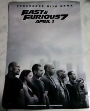 FAST and FURIOUS 7 filmposter.