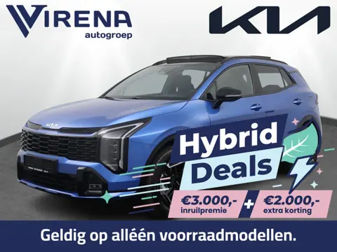 Kia Sportage 1.6 T-GDi Hybrid GT-Line - €5.000,- voordeel - Panorama / Schuifdak - Elektrisch verste