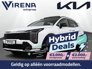 Kia Sportage 1.6 T-GDi Hybrid GT-Line - €5.000,- voordeel - Schuif-/kanteldak - Stoel-/stuurverwarmi