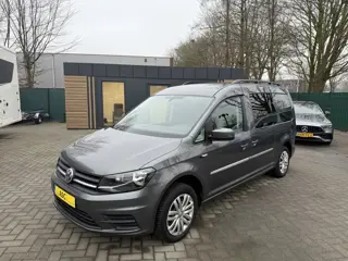 Volkswagen Caddy Maxi 1.4 TSI 125pk Rolstoelauto 5+1 - Bodemverlaging - Luxe uitvoering - 1e Eigenaa