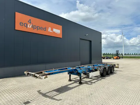 Schmitz Cargobull 45FT High Cube Multi Chassis / BPW / drumbrakes / NL-trailer