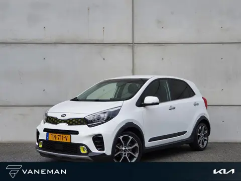 Kia Picanto 1.2 CVVT X-Line | Stoelverwarming | LED | Leder | Clima | Navi | Camera |