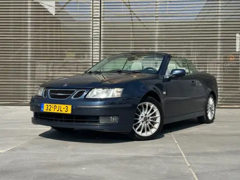 SAAB 9-3 CABRIO 2.0T VECTOR LEER/NAVI/LM VELGEN  !! APK 28-6-2027 !!