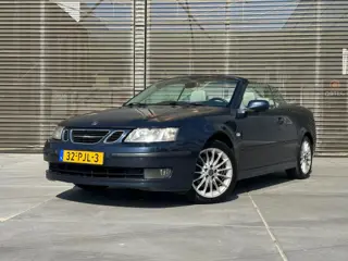 SAAB 9-3 CABRIO 2.0T VECTOR LEER/NAVI/LM VELGEN  !! APK 28-6-2027 !!