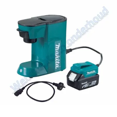Vaderdagtip Makita DCM500Z koffiezetapparaat 18V en 220v