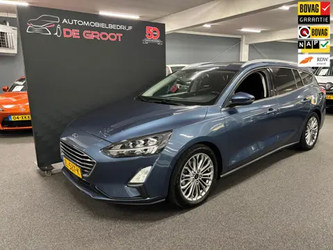 Ford Focus Wagon 1.5 EcoBoost Titanium Business NL-auto met trekhaak, Apple/Android Carplay