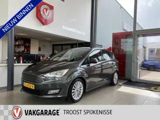 Ford C-MAX 1.0 Titanium,Nieuwstaat,Unieke Kilometerstand,100% Onderhouden,Navigatie,Achteruitrijcame