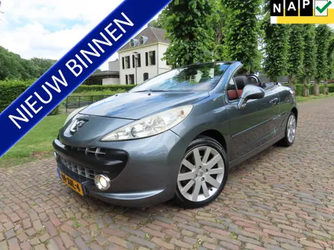 Peugeot 207 CC 1.6-16V T Sport 150 PK!! Leer ECC Navigatie Windscherm Isofix Pdc LM Velgen