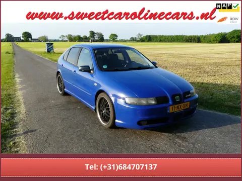 Seat Leon 2.8 V6 Cupra 4-motion Topsport 4 (R-32 ,VR-6) ZELDZAAM!! PROJECT!!
