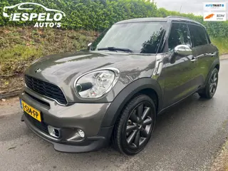 Mini Countryman 1.6 Cooper S ALL4 Chili AUTOMAAT/FLIPPERS met onderhoud en oa: Dubbele schuifdak, Na