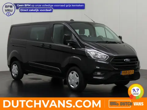 Ford Transit Custom 2.0TDCI Automaat Lang Dubbele Cabine 6-Persoons | Navigatie | Camera | Airco | C