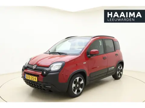 Fiat Panda 1.0 Hybrid Pandina | Navigatie via Carplay | Dakrails | Airco | Parkeersensoren | Lichtme