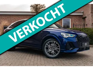 Audi Q3 Sportback 45 TFSI e S Edition 245 PK | Navarra Black Optic 3x S-Line Virtual Stoel/Stuurverw