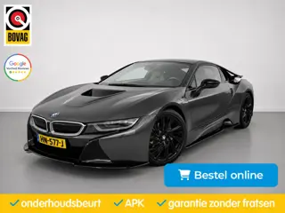 BMW i8 Bodykit|360 camera|Plug-in|All Wheel drive| Head-Up|Led|NAP|Vol-Leder|Navi|MultiMedia|Cruise|