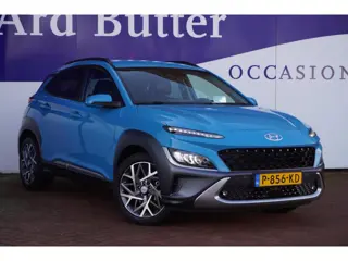 Hyundai Kona 1.6 GDI HEV Premium= orig/NL+Led+Volleder+Krell-Sound+stoel&stuur-verw+18"Lmv = ZEER LU