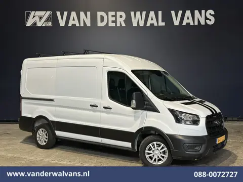 Ford Transit 2.0 TDCI L2H2 Euro6 Airco | 2450kg Trekhaak | LM velgen | Verwarmde voorruit Dakdragers